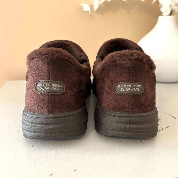 New! SKECHERS SLIP-INS Relaxed Fit MURETTE - SCOFIELD Comfort Shoe Brown Size 9 - Picture 5 of 14